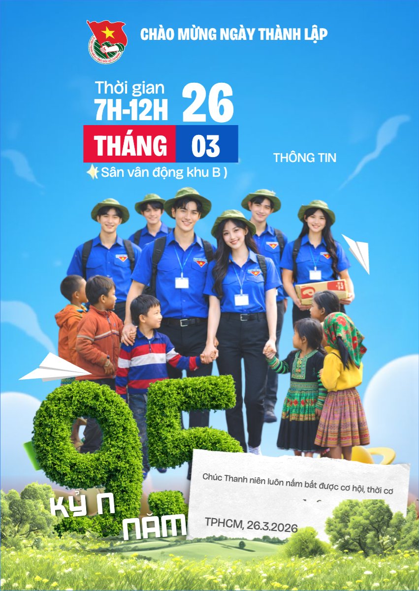 Mẫu Thư mời Chào mừng kỷ niệm ngày thành lập Đoàn TNCS Hồ Chí Minh 26/3 — LayerPic