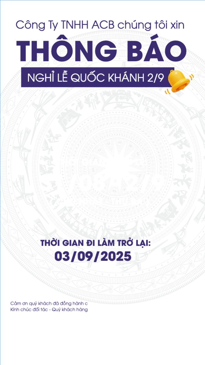 2/9, Quốc Khánh, lễ hội, thông báo, lịch nghỉ, Việt Nam, sự kiện, event, hiện đại, modern