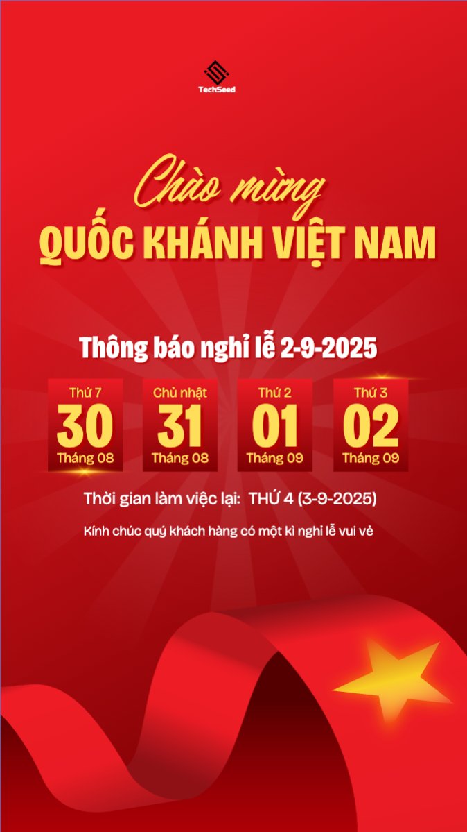 Mẫu Bài post MXH (9:16) 2/9, Quốc Khánh, lễ hội, thông báo, lịch nghỉ, Việt Nam, sự kiện, event, hiện đại, modern — LayerPic