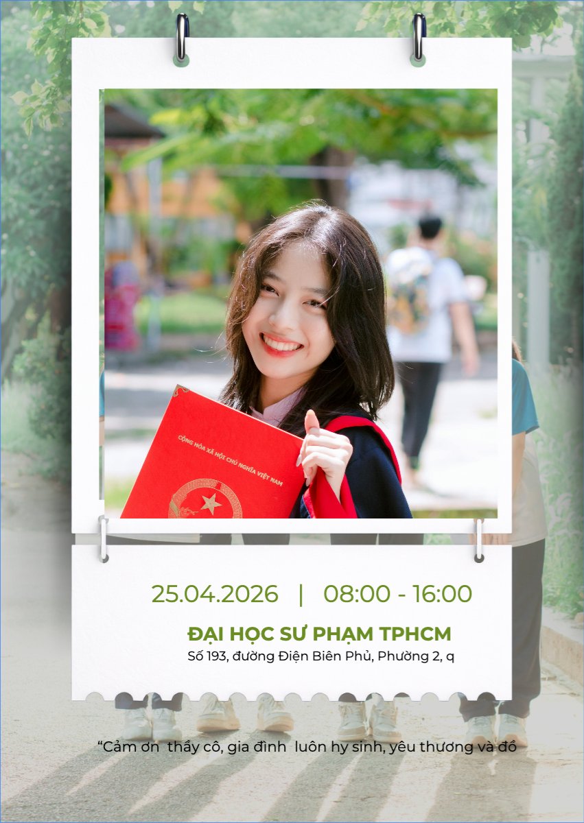 Mẫu Thư mời Cảm ơn gia đình — LayerPic