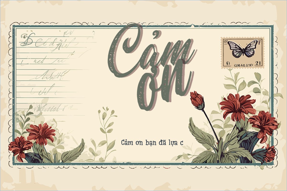 Cổ điển, vintage, retro, classic, hoa lá