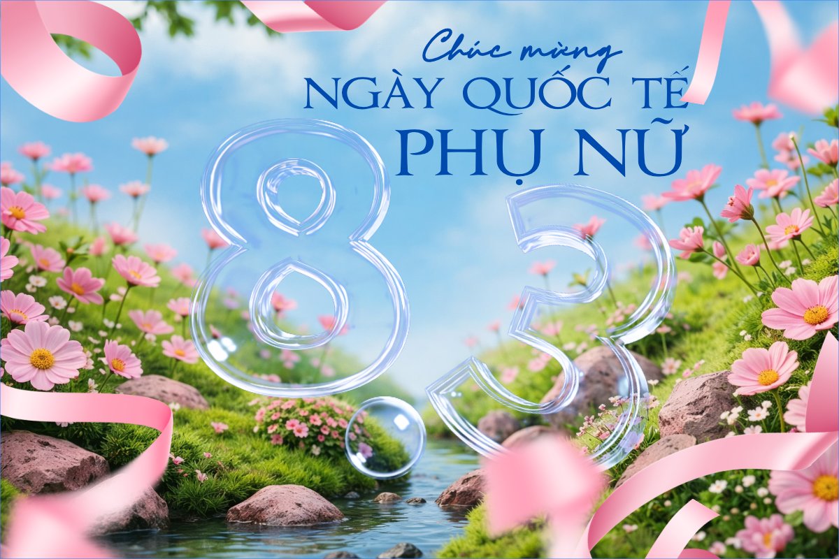 Mẫu Thank you card Mừng ngày 8/3 — LayerPic