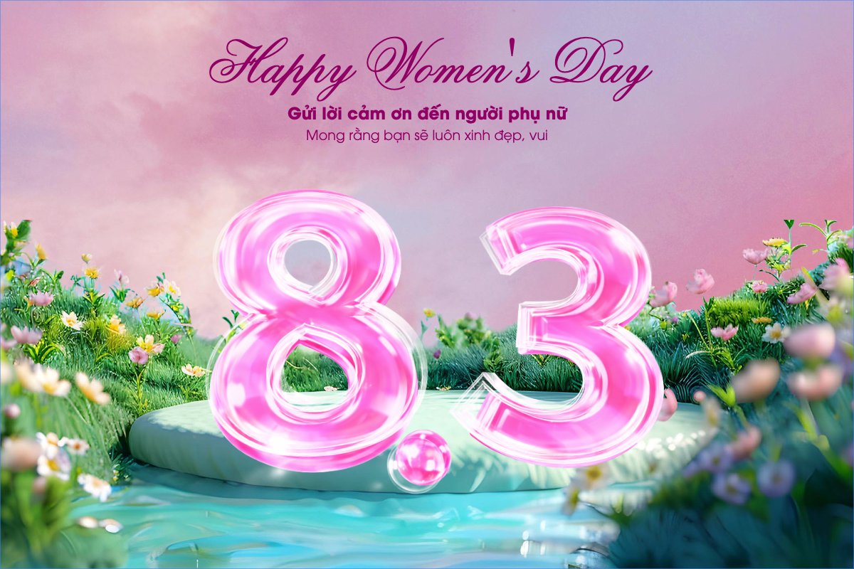 Mừng ngày 8/3
