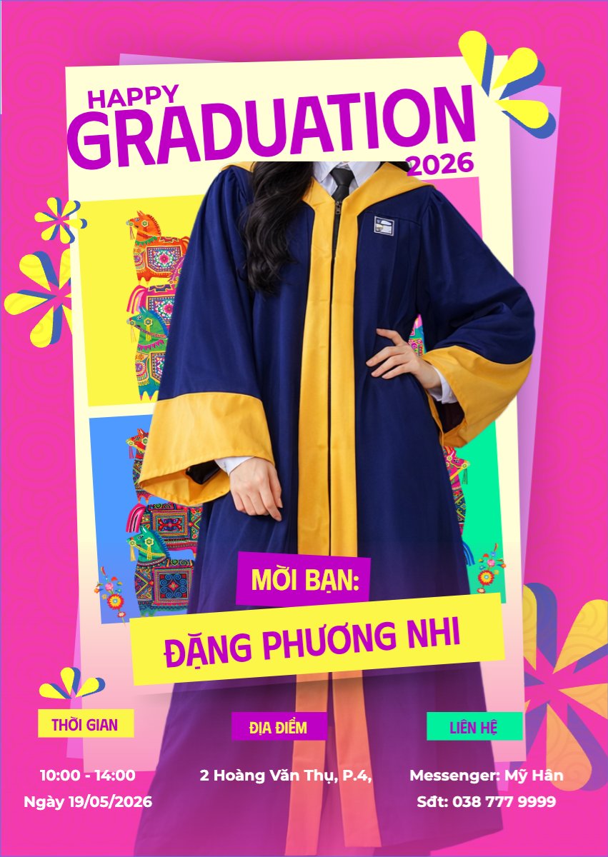 Thư mời tốt nghiệp