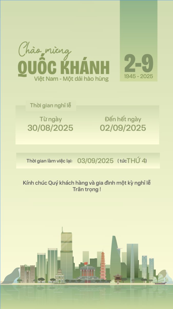 2/9, Quốc Khánh, lễ hội, thông báo, lịch nghỉ, Việt Nam, sự kiện, event, hiện đại, modern
