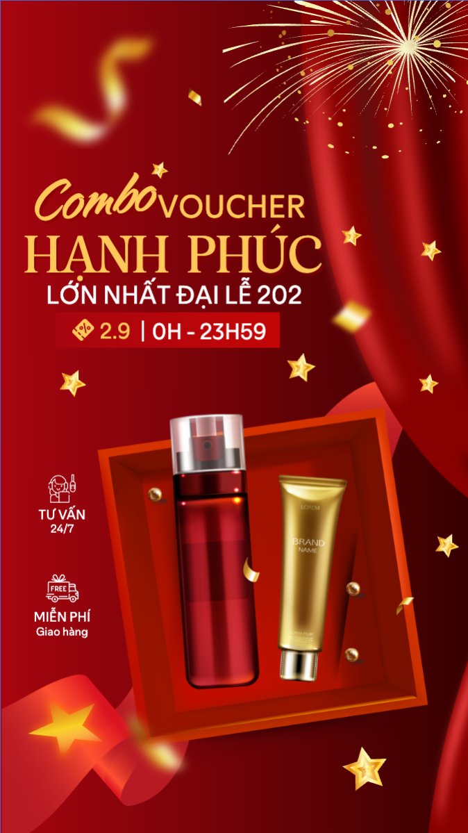 2/9, Quốc Khánh, lễ hội, Việt Nam, làm đẹp, spa, beauty, thẩm mỹ, skincare, hiện đại, modern