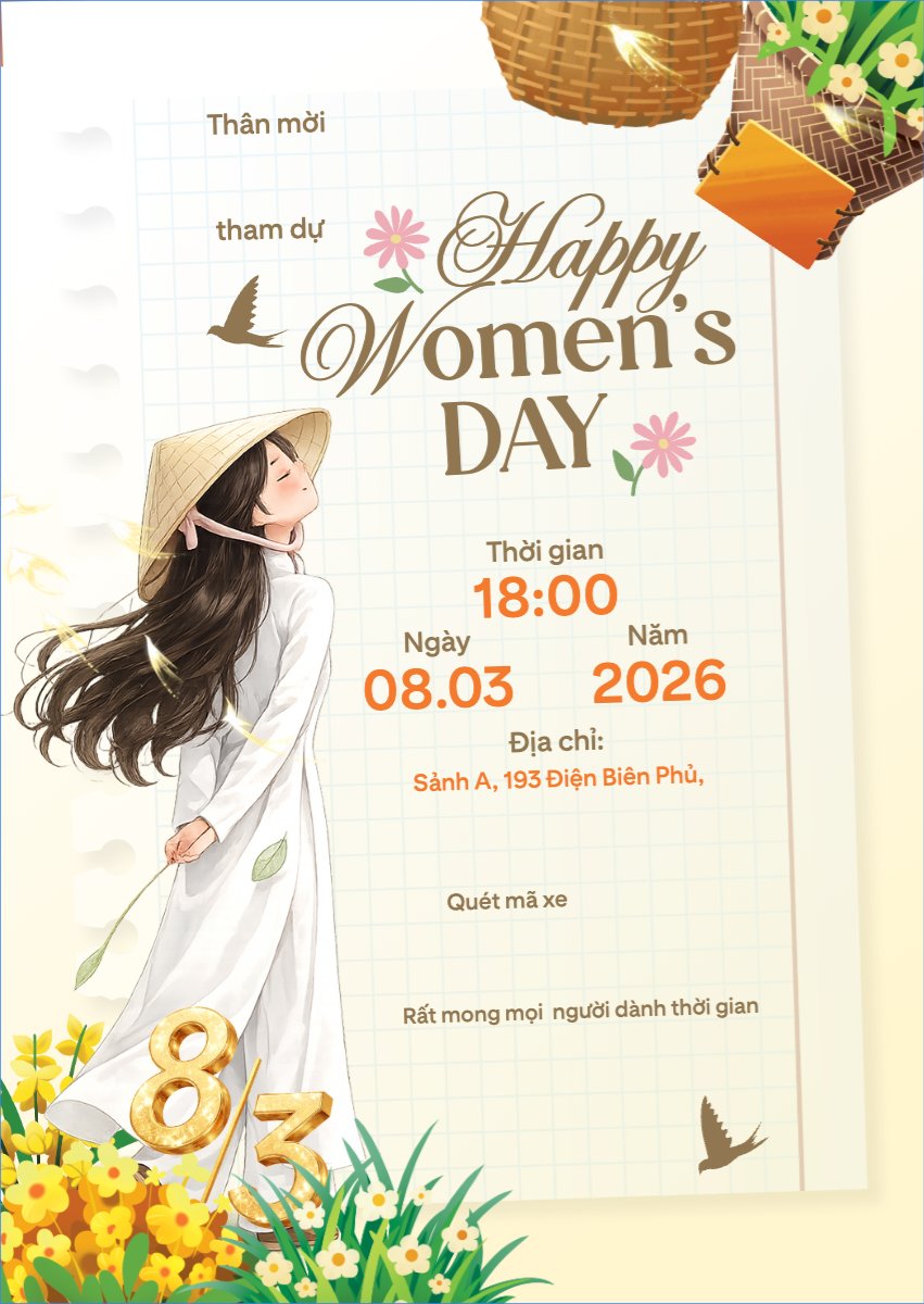 Happy Women's Day 8/3