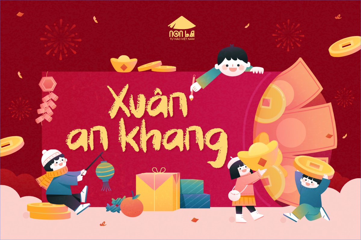 Mẫu Thank you card Xuân an khang — LayerPic