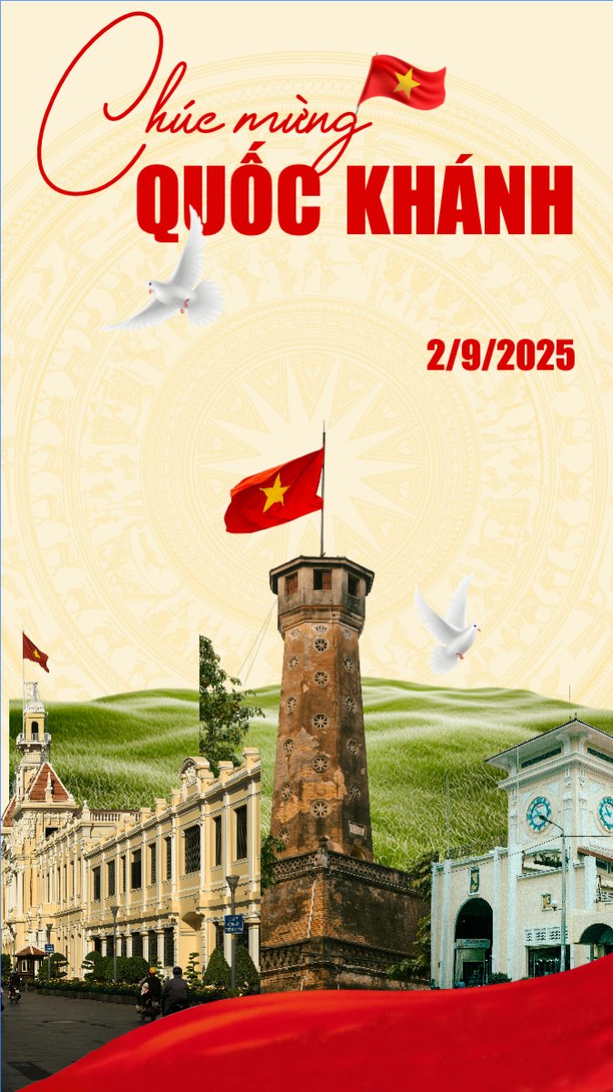 Mẫu Bài post MXH (9:16) 2/9, Quốc Khánh, lễ hội, Việt Nam, sự kiện, event, hiện đại, sang trọng, modern — LayerPic