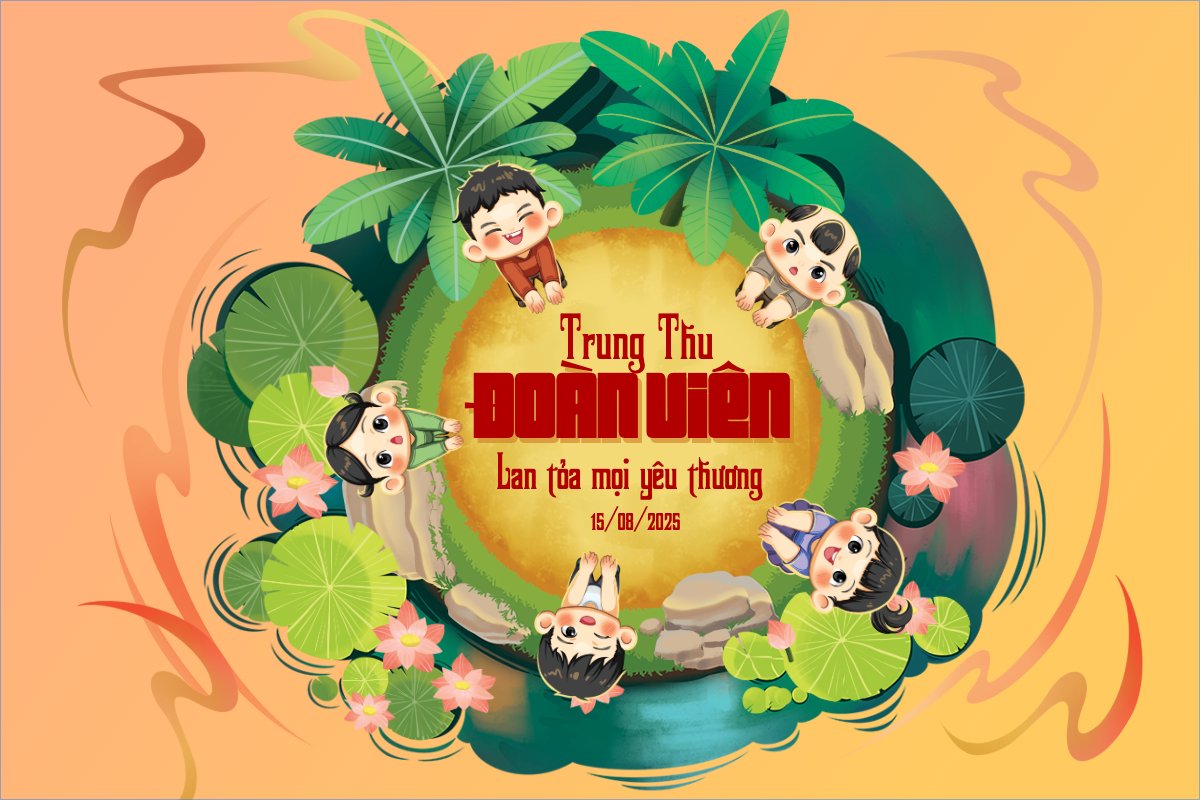 Trung thu, Tết Đoàn Viên, mid-autumn festival, sự kiện, event, dễ thương, cute, chibi, hoạt hình, cartoon