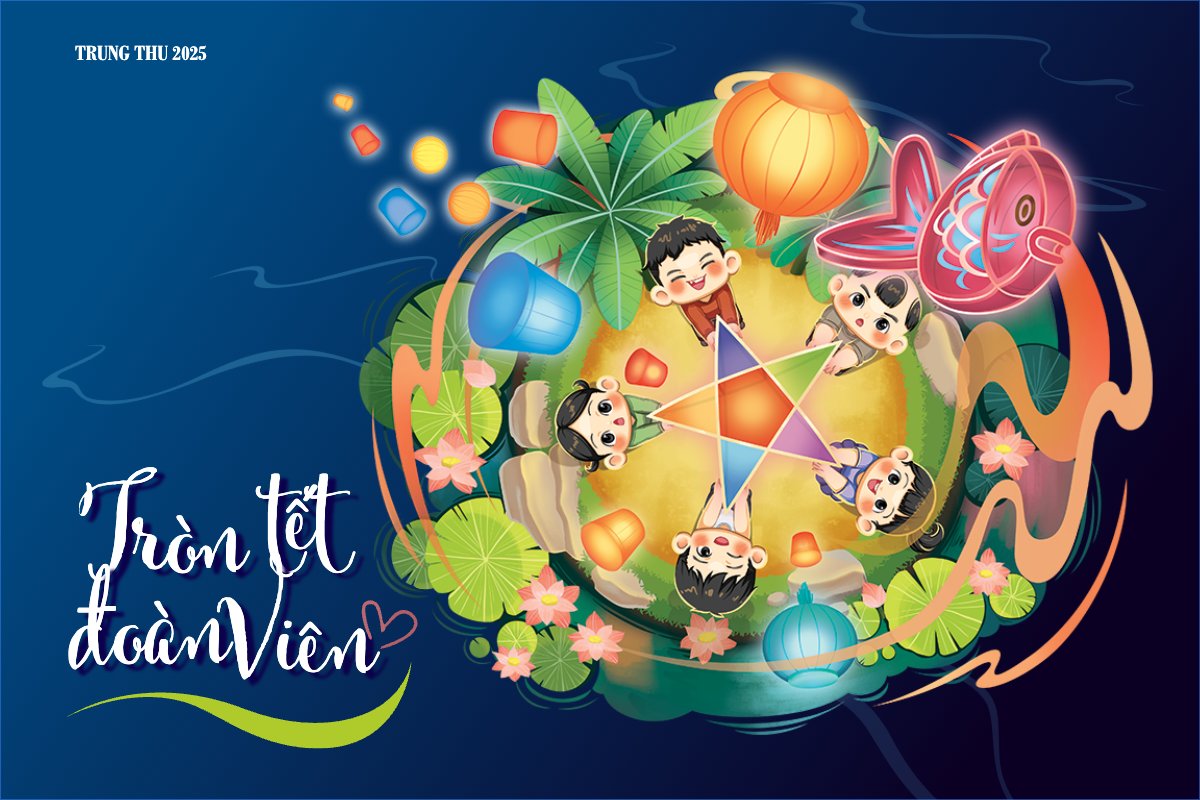 Trung thu, Tết Đoàn Viên, mid-autumn festival, sự kiện, event, dễ thương, cute, chibi, hoạt hình, cartoon