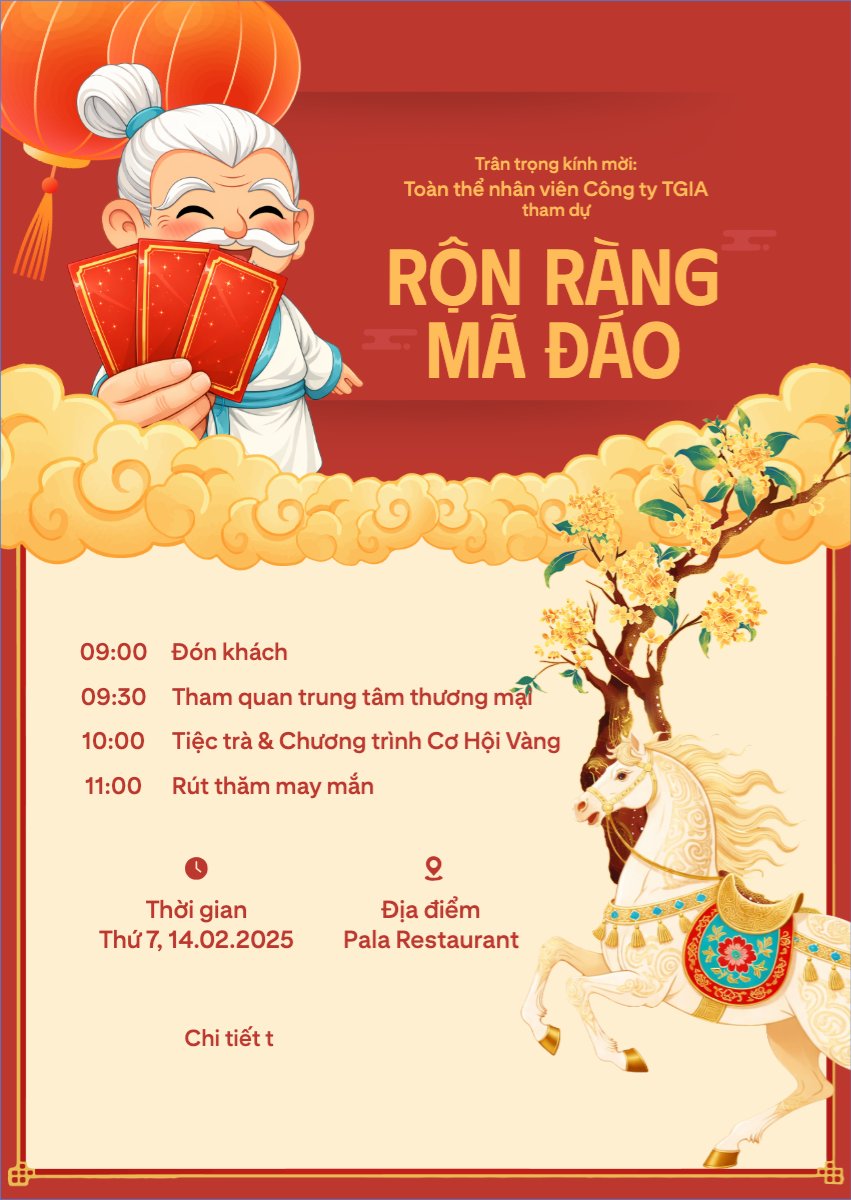 Rộn ràng mã đáo