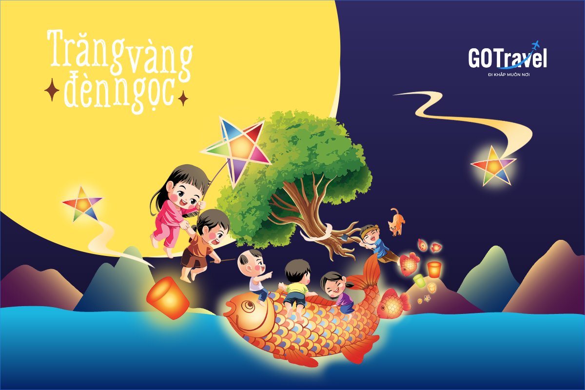 Trung thu, Tết Đoàn Viên, mid-autumn festival, sự kiện, event, du lịch, travel, khám phá, chibi, cute, dễ thương