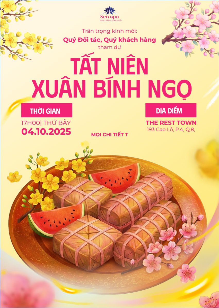 Thư mời tất niên Xuân bính ngọ