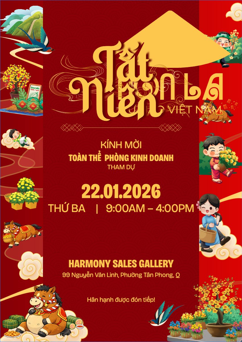 Mẫu Thư mời Thư mời tất niên — LayerPic