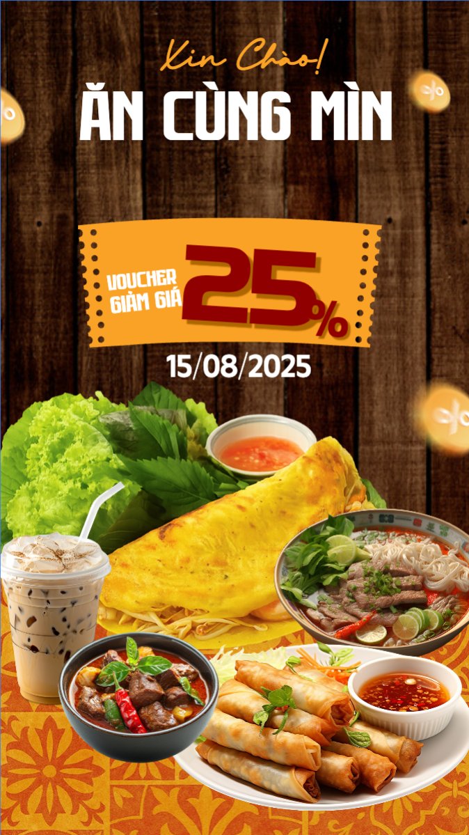 Mẫu Bài post MXH (9:16) Món ăn Việt Nam, đồ ăn, food, thực phẩm, ẩm thực, món ăn, F&B, thức ăn, cổ điển, vintage, retro, classic, truyền thống — LayerPic