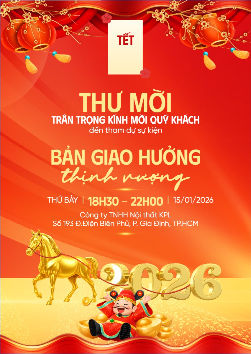 Mẫu Thư mời Bản giao hưởng thịnh vượng — LayerPic