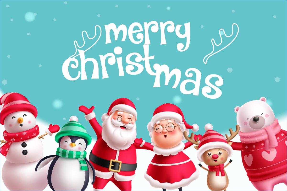 Mẫu Thank you card Giáng sinh, Christmas, Noel, 25/12, sự kiện, event, chương trình, sale, giải trí, entertainment — LayerPic
