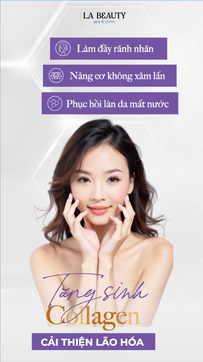 Mẫu Bài post MXH (9:16) Spa, beauty, làm đẹp, thẩm mỹ, cosmetics, hiện đại, morden — LayerPic