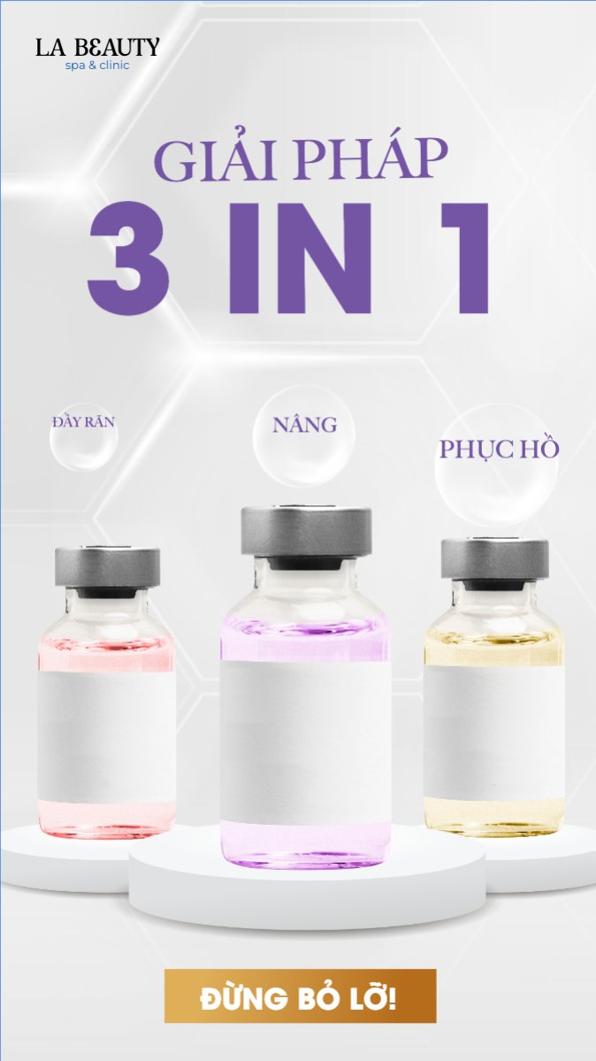 Mẫu Bài post MXH (9:16) Spa, beauty, làm đẹp, thẩm mỹ, cosmetics, hiện đại, morden — LayerPic