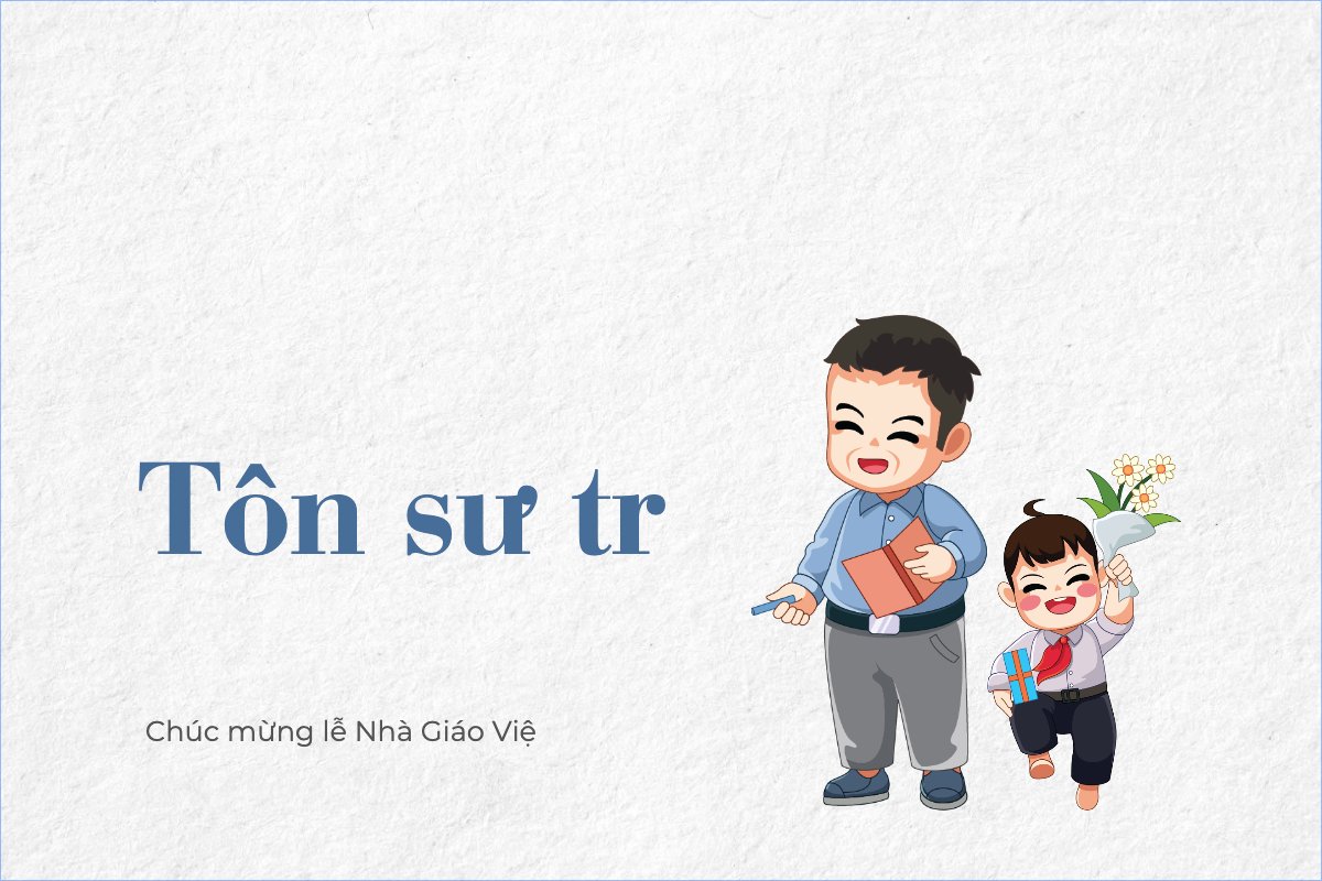 Ngày nhà giáo, 20/11, Teacher's day, dễ thương, cute, chibi, hoạt hình, cartoon