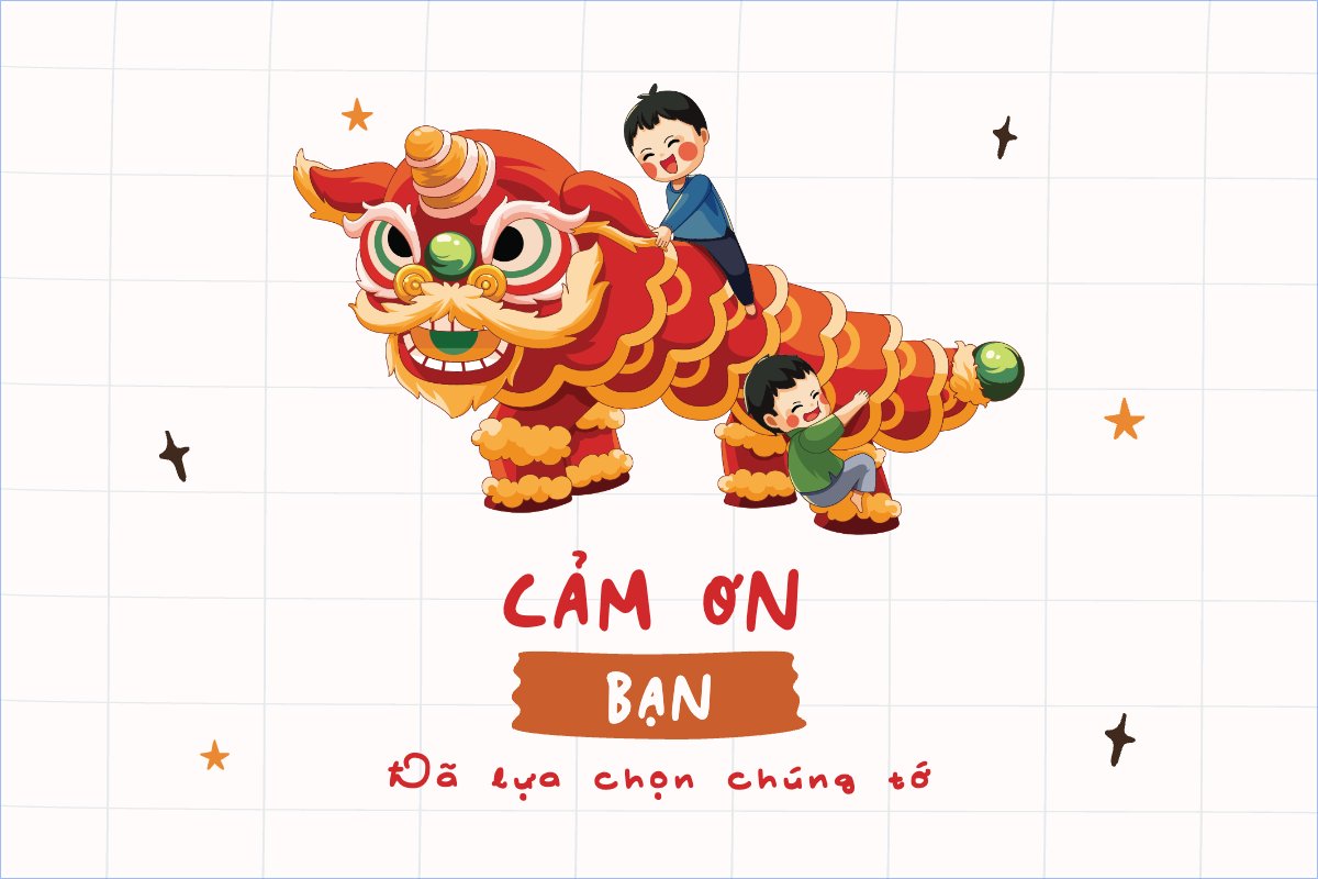 Mẫu Thank you card Tết trung thu, mid-autumn festival, dễ thương, cute, chibi, hoạt hình, cartoon — LayerPic