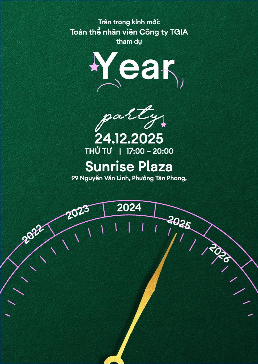 Year end party