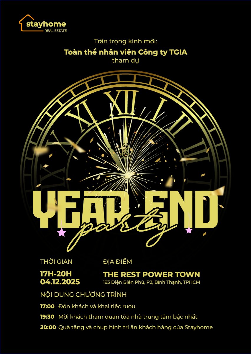 Year end party