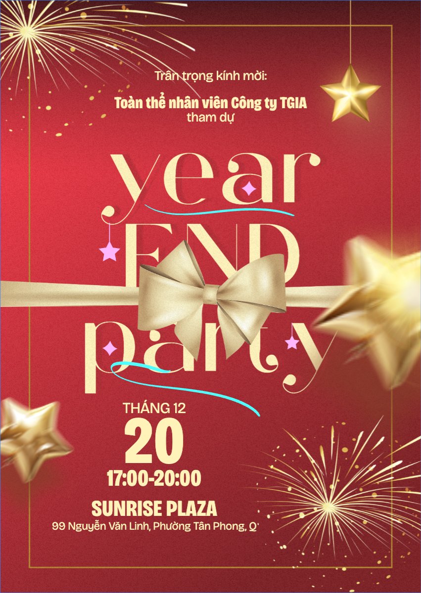 Year end party
