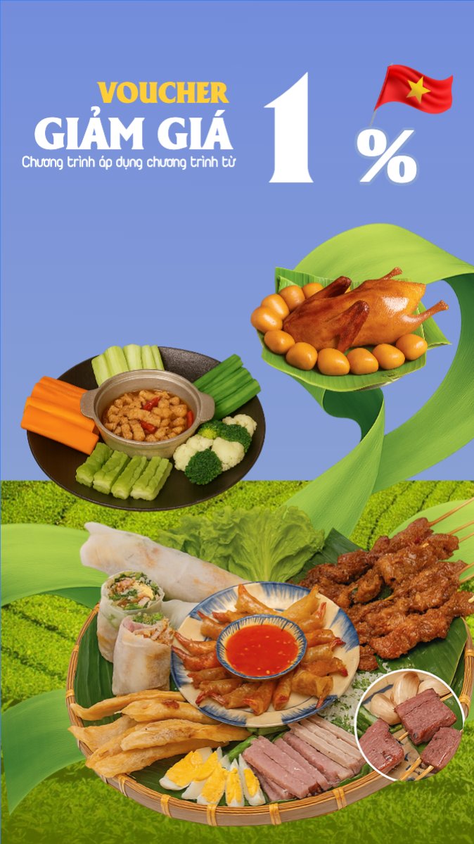 Mẫu Bài post MXH (9:16) Món Việt, đồ ăn, food, thực phẩm, ẩm thực, món ăn, F&B, nhà hàng, thức ăn, hiện đại — LayerPic