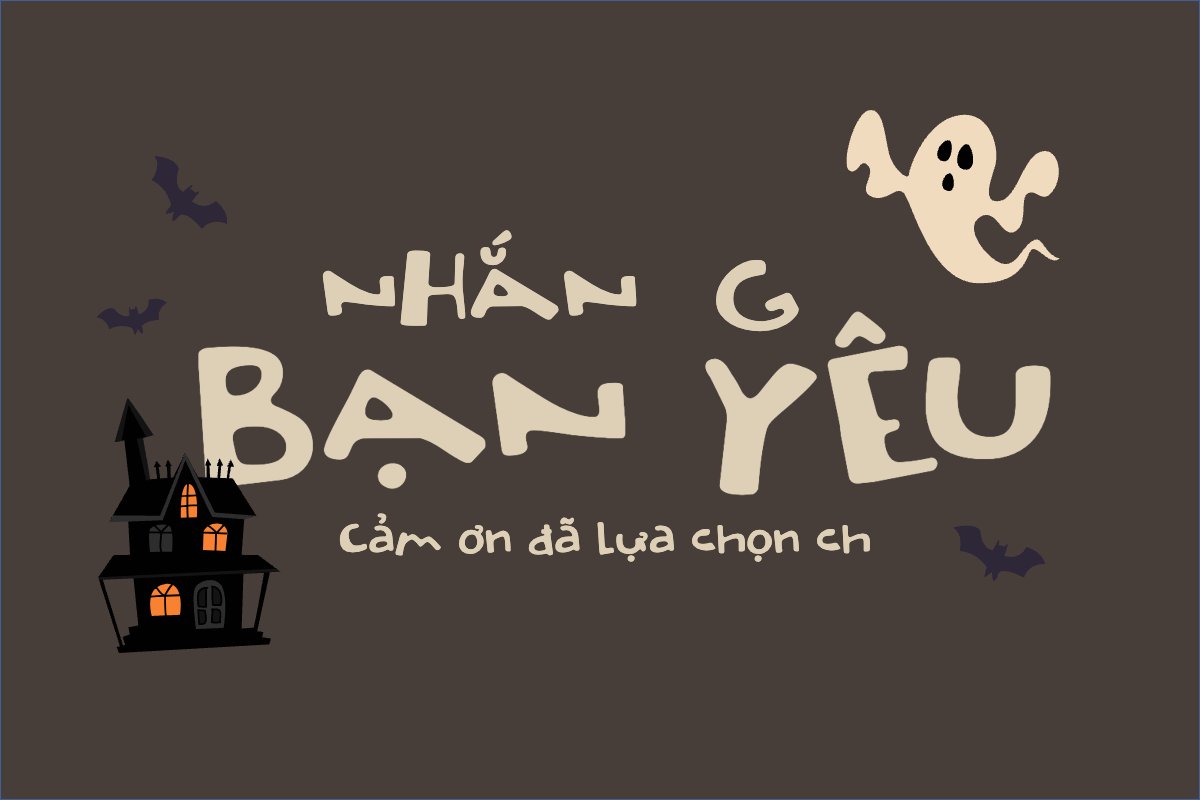 Halloween, dễ thương, cute, chibi, hoạt hình, cartoon