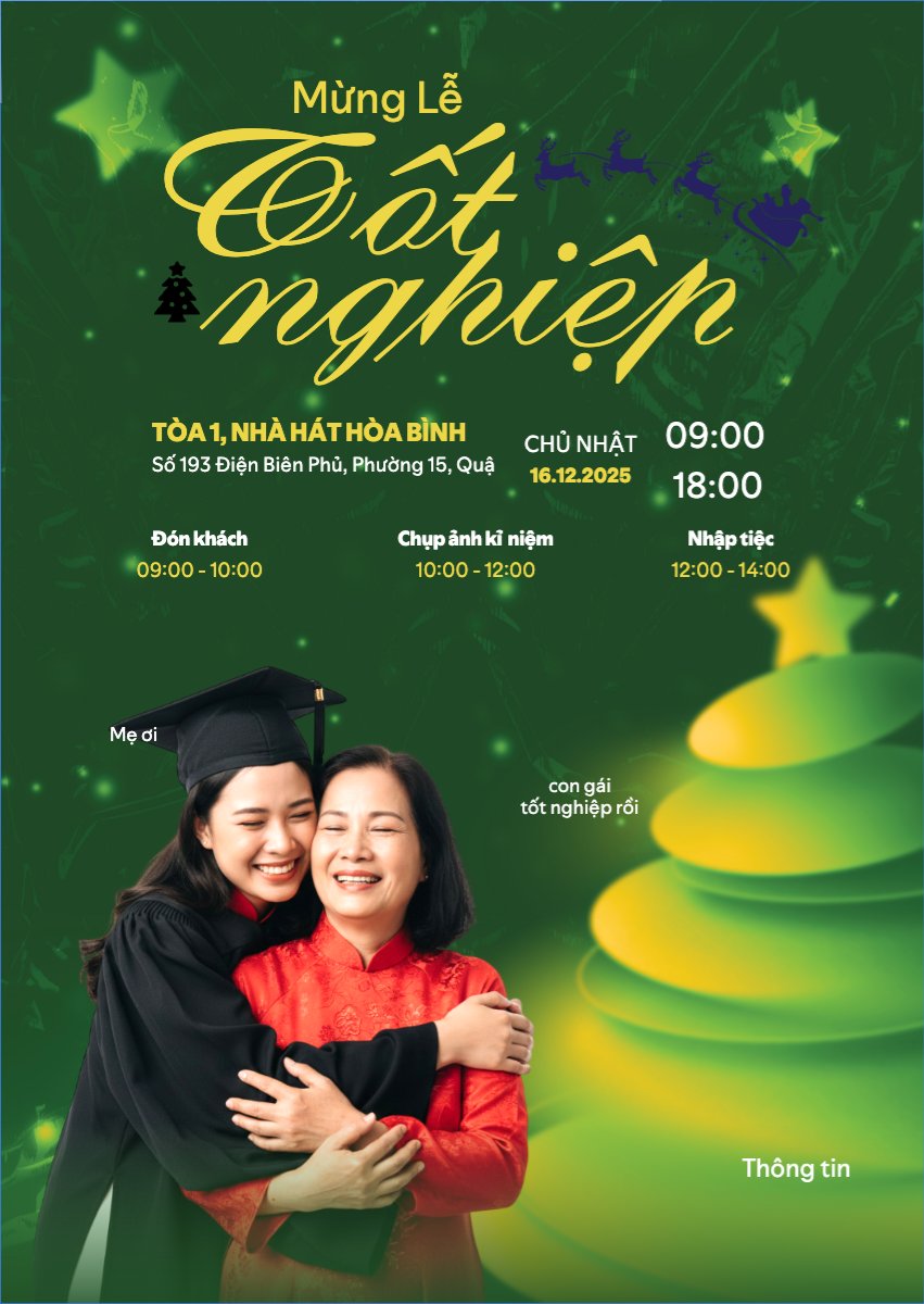 Mừng lễ tốt nghiệp