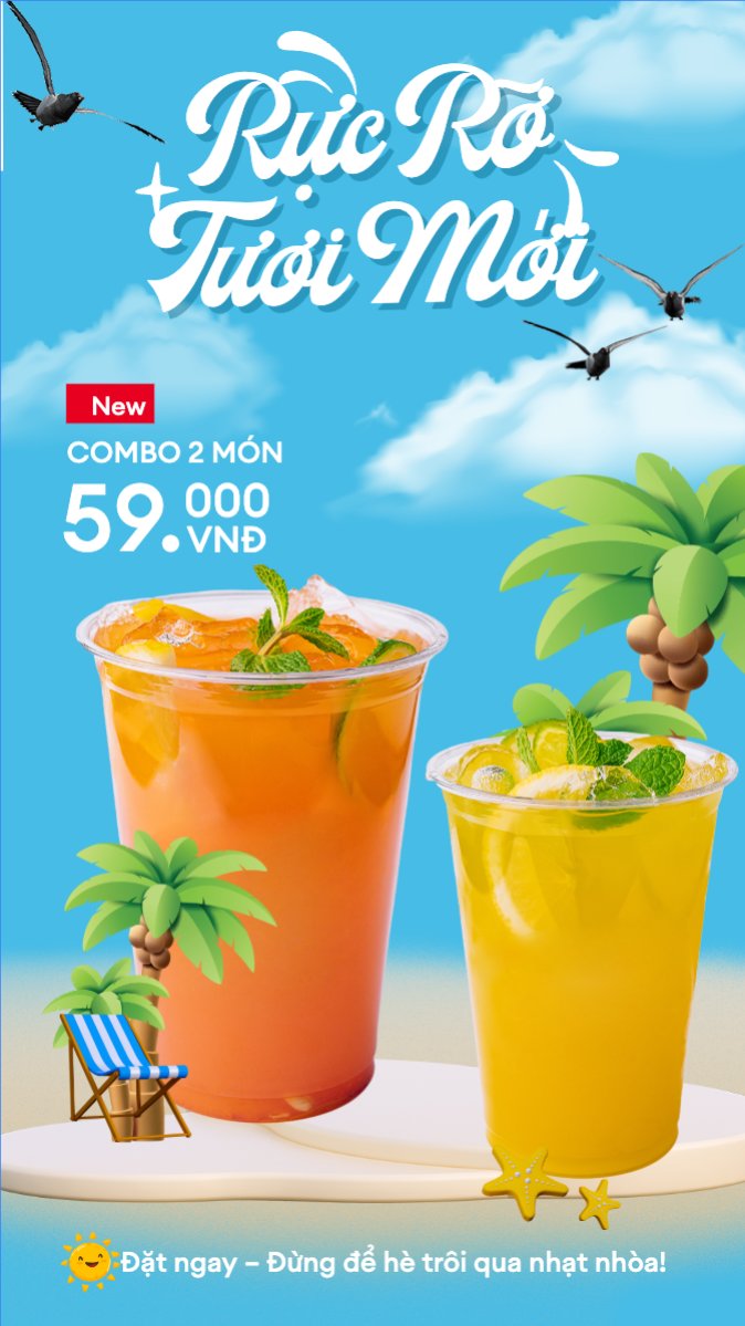 Nước ép, nước uống, juice, giải khát, F&B, drink, dễ thương, hiện đại,modern