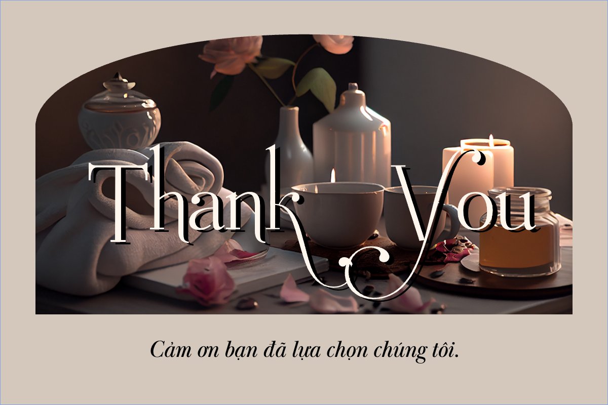 Mẫu Thank you card Cổ điển, vintage, retro, classic, — LayerPic