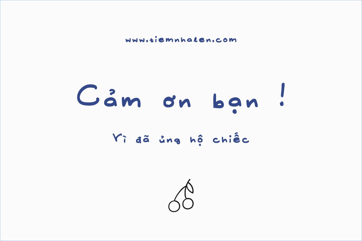 Mẫu Thank you card Đơn giản, simple, minimalist, tối giản — LayerPic