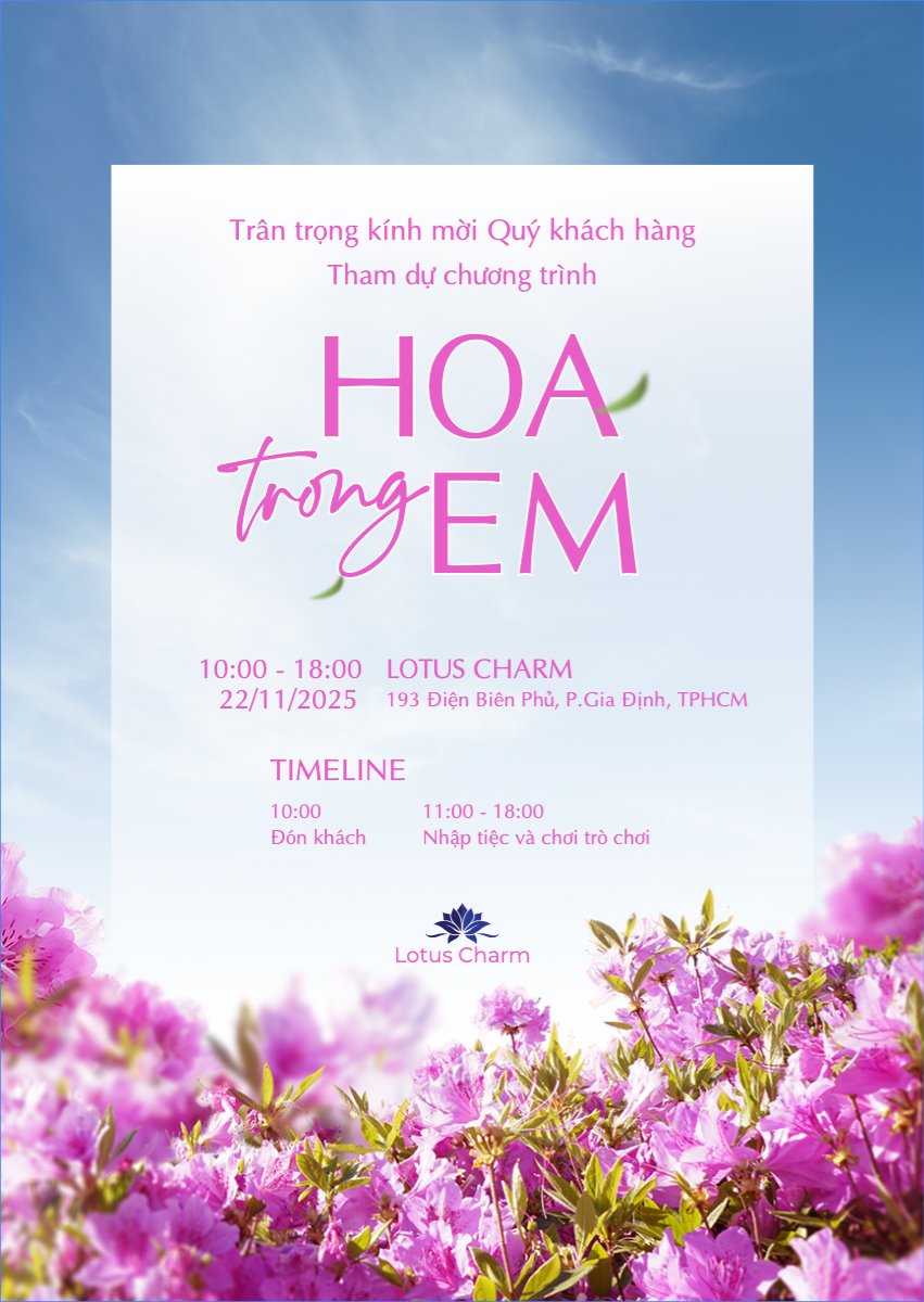 Mẫu Thư mời Làm đẹp, beauty, spa, thẩm mỹ, bất động sản, real estate, workshop, đơn giản, simple, hiện đại, modern — LayerPic