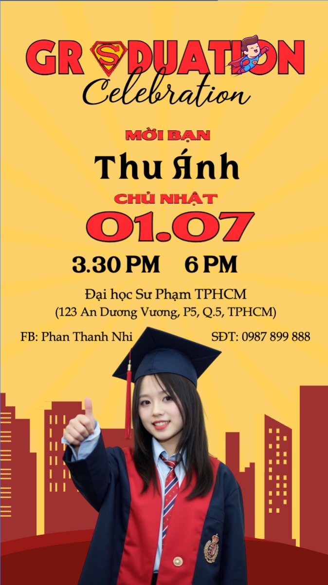 Tốt nghiệp, graduation, giáo dục, education, sự kiện, event, hoạt hình, cartoon, superwoman