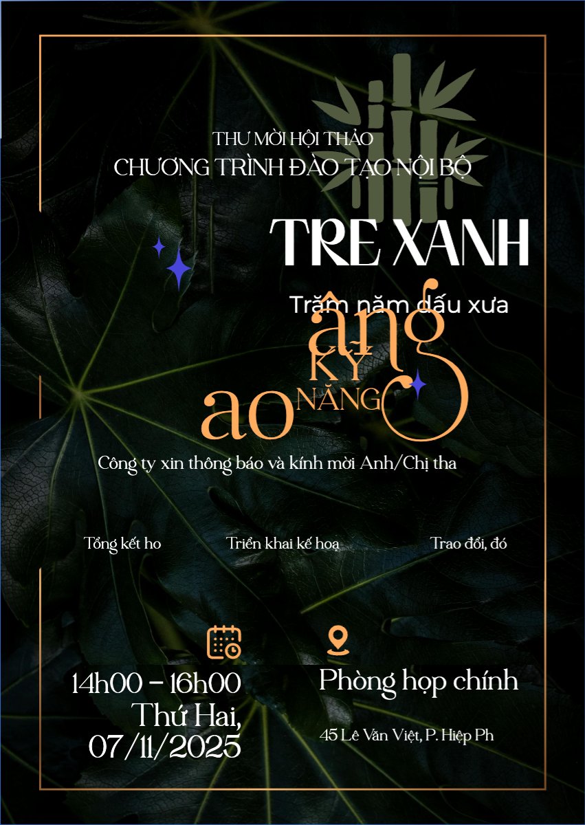 Mẫu Thư mời Văn phòng, office, sự kiện, event, education, kinh doanh, business, hiện đại, sang trọng, modern — LayerPic