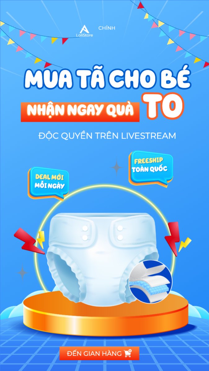 Kids, baby, trẻ em, giảm giá, ưu đãi, sale, sức khỏe, tả, bỉm, quảng cáo, sự kiện, event