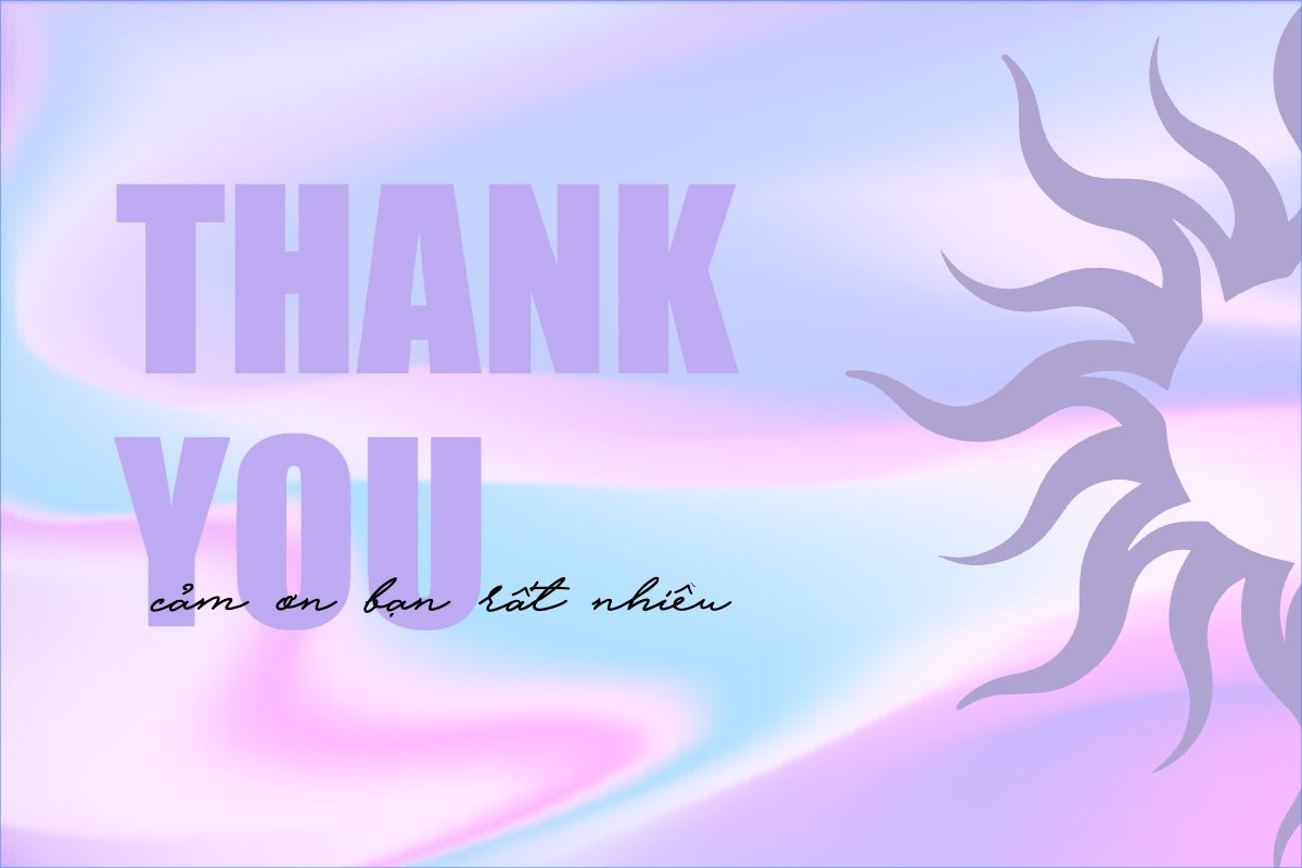 Mẫu Thank you card Trừu tượng, abstract, geometric, hình học, sun — LayerPic