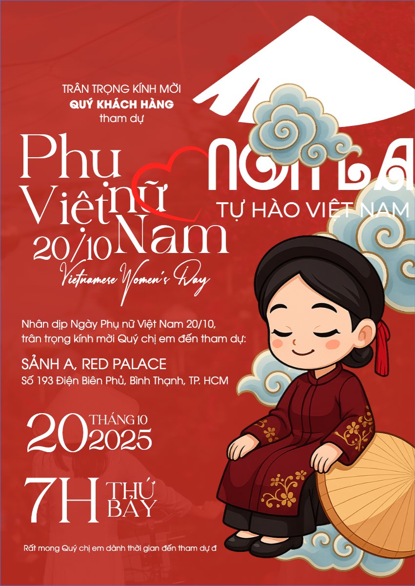 20/10, Ngày phụ nữ Việt Nam, Vietnamese Women's Day, phụ nữ, sự kiện, event, dễ thương, cute, chibi, hoạt hình, cartoon