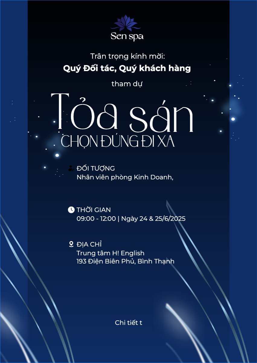 Mẫu Thư mời Giáo dục, education, công nghệ, technology, kinh doanh, business, hiện đại, sang trọng, modern — LayerPic