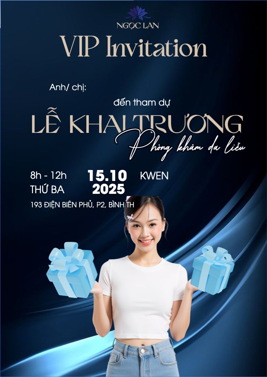 Mẫu Thư mời Spa, beauty, làm đẹp, thẩm mỹ, hiện đại, sang trọng, modern — LayerPic