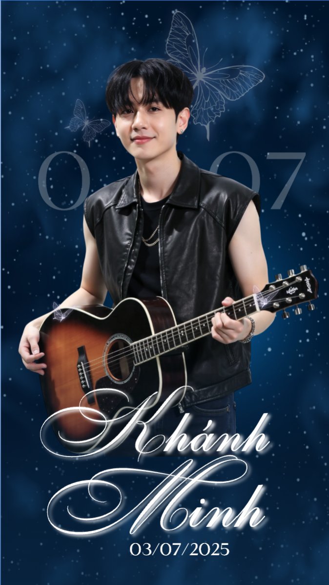 Mẫu Bài post MXH (9:16) Kpop, idol, thần tượng, âm nhạc, music, sự kiện, event, giải trí — LayerPic