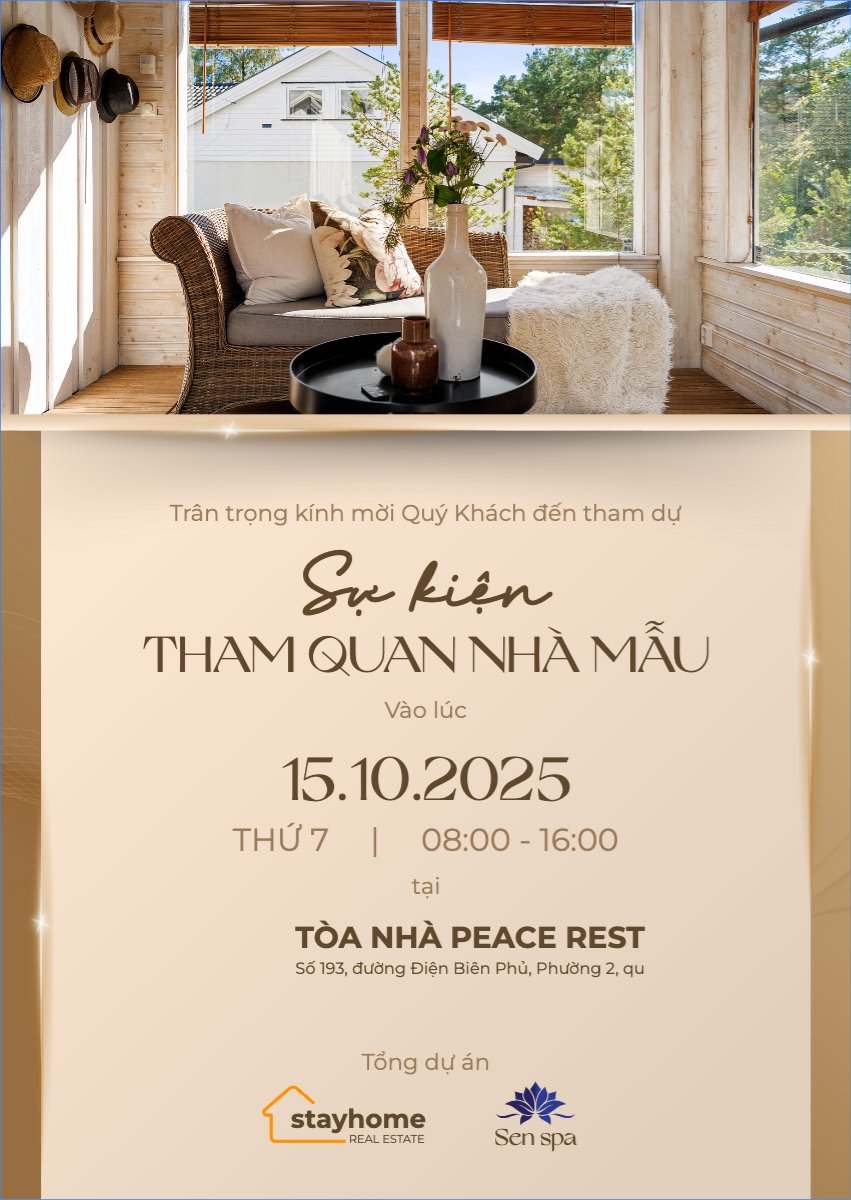Mẫu Thư mời Workshop, showroom, xây dựng, build, nội thất, bất động sản, interior, real estate, hiện đại, modern, đơn giản, simple — LayerPic