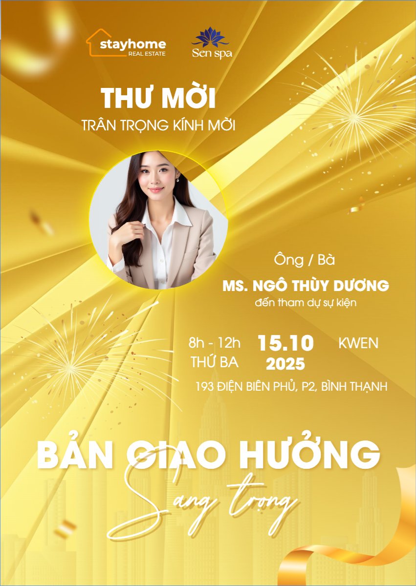Mẫu Thư mời Làm đẹp, beauty, spa, thẩm mỹ, bất động sản, real estate, workshop, đơn giản, simple, hiện đại, modern — LayerPic