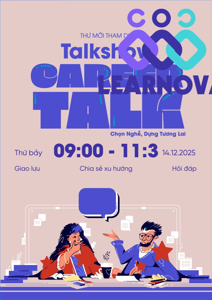 Mẫu Thư mời Talkshow, nghề nghiệp, sự kiện, event, đơn giản, simple, dễ thương, cute — LayerPic