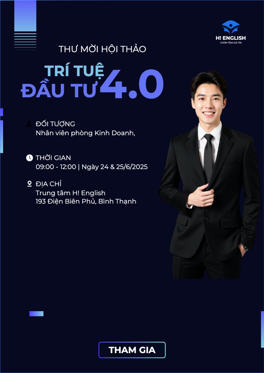 Mẫu Thư mời Hội thảo, hội nghị, khóa học, đào tạo, giáo dục, education, kinh doanh, business, hiện đại, modern — LayerPic