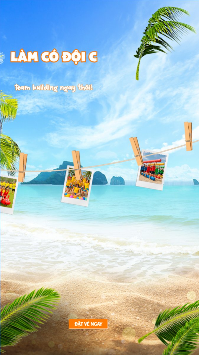 Mẫu Bài post MXH (9:16) Team building, Du lịch, travel, tourism, trải nghiệm, khám phá — LayerPic