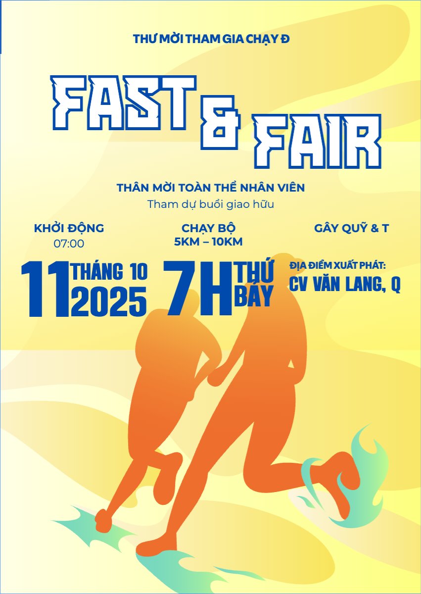 Mẫu Thư mời Thi chạy đua, chạy, race, run, từ thiện, thiện nguyện,thể thao, sport, hội thao, hiện đại, sang trọng, modern — LayerPic